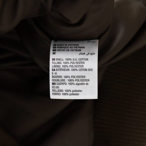 Mode of One Men Multi Pocket Bomber Jacket Dark Walnut Size XL - Picture 5 of 6